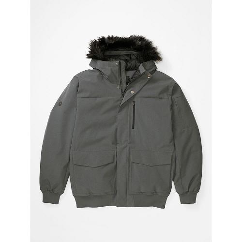 Marmot Insulated Jacket Grey NZ - Stonehaven Jackets Mens NZ8213047